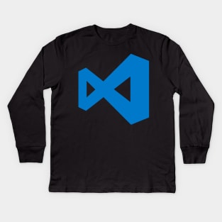 Visual Studio Code Kids Long Sleeve T-Shirt